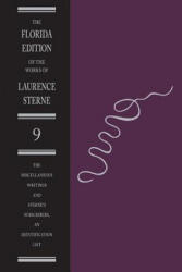 Miscellaneous Writings and Sterne's Subscribers, an Identification List - Laurence Sterne (ISBN: 9780813049472)
