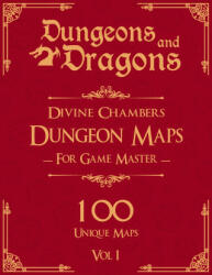 Dungeons and Dragons Divine Chambers Dungeon Maps for Game Masters Vol 1 (ISBN: 9798879856859)