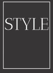 Style: A decorative book for coffee tables, bookshelves and end tables: Stack style decor books to add home decor to bedrooms - Contemporary Interior Design (2019)