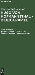 Werke - Briefe - Gespräche - Übersetzungen - Vertonungen (ISBN: 9783110039542)