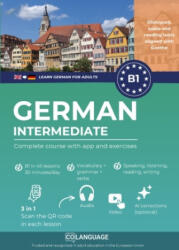 Learn German B1 intermediate. Complete course with app and exercises - coLanguage Academy (2026)