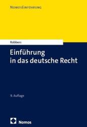 Einführung in das deutsche Recht (ISBN: 9783756019946)