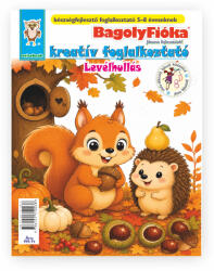 BagolyFióka kreatív foglalkoztató füzet - Levélhullás (ISBN: 9786151310038)