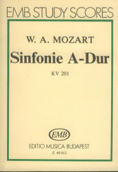 SINFONIE A-DUR KV 201, KISPARTITURA (ISBN: 9786470205435)