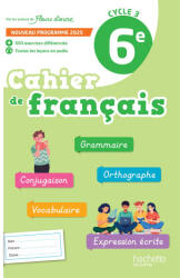 Fleurs d'encre 6e - Cahier élève - Ed. 2025 - Chantal Bertagna, Françoise Carrier-Nayrolles (ISBN: 9782017260349)