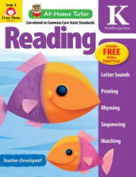 At-Home Tutor Reading, Kindergarten - Guadalupe Lopez (ISBN: 9781629380018)