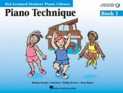 Piano Technique Book 1 - Book/Enhanced CD Pack: Hal Leonard Student Piano Library - Barbara Kreader, Fred Kern, Phillip Keveren (ISBN: 9780634089749)
