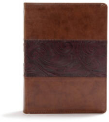 CSB Study Bible, Mahogany Leathertouch, Indexed: Faithful and True - Holman Bible Staff (ISBN: 9781433648045)