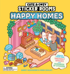 Cute and Cozy Sticker Rooms: Happy Homes - ALEXANDER HARRY (2026)