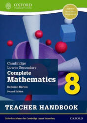 Cambridge Lower Secondary Complete Mathematics 8: Teacher Handbook (ISBN: 9781382018838)
