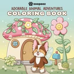 Adorable Animal Adventures Coloring Book (ISBN: 9798317902001)