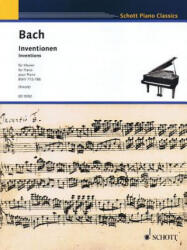 INVENTIONS BWV 772 786 - JOHANN SEBASTI BACH (ISBN: 9783795752620)
