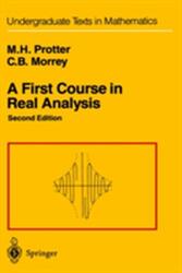 A First Course in Real Analysis (ISBN: 9780387974378)