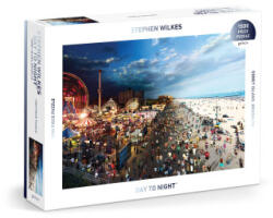 Stephen Wilkes Day To Night Coney Island 1500 Piece Puzzle - Galison (2025)