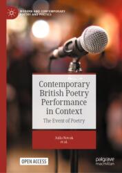 Contemporary British Poetry Performance in Context (ISBN: 9783032281555)