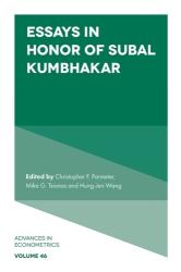Essays in Honor of Subal Kumbhakar (ISBN: 9781837978748)