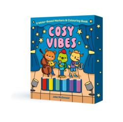 Cosy Vibes: 6 Water-Based Markers and Colouring Book (ISBN: 9781398876309)