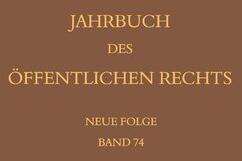 Jahrbuch des öffentlichen Rechts der Gegenwart. Neue Folge (ISBN: 9783162006912)