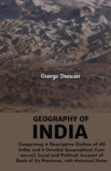 Geography of India - George Duncan (ISBN: 9788180943799)