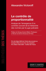 Le contrôle de proportionnalité - Victoroff (2026)