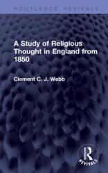 A Study of Religious Thought in England from 1850 (ISBN: 9781041448228)