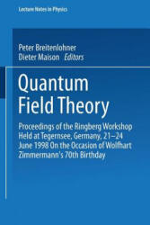 Quantum Field Theory - Peter Breitenlohner, Dieter Maison (ISBN: 9783662142707)