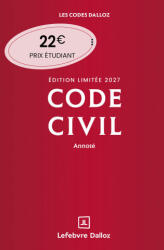 Code civil 2027 annoté. Édition limitée. 126e éd. - Xavier Henry, Alice Tisserand-Martin, Guy Venandet, Pascal Ancel, Estelle Naudin, Nicolas Damas, Pascale Guiomard (2026)