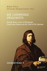 Die Cambridge Origenists (ISBN: 9783402137147)