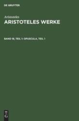 Opuscula, Teil 1 (ISBN: 9783112593875)