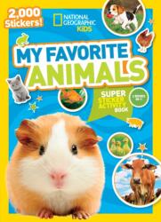 My Favourite Animals Sticker Book (ISBN: 9781426330599)