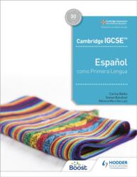 Cambridge IGCSE(TM) Espanol como Primera Lengua Libro del Alumno (ISBN: 9781510478534)