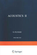 Akustik II / Acoustics II (ISBN: 9783642459788)