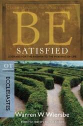 Be Satisfied (ISBN: 9781434765062)