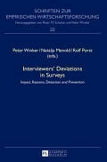 Interviewers' Deviations in Surveys: Impact Reasons Detection and Prevention (ISBN: 9783631637159)
