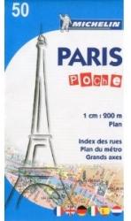 Paris Plan Poche térkép 0050. 1/20, 000 (ISBN: 9782067150331)