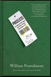 PRICELESS - William Poundstone (ISBN: 9780809078813)