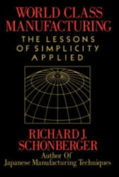 World Class Manufacturing - Richard J. Schonberger (ISBN: 9781416592549)