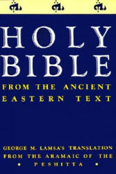 Holy Bible - George Mamishisho Lamsa (ISBN: 9780060649234)