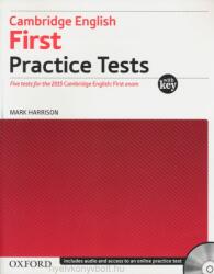 Cambridge English First Practice Tests. Five tests for the 2015 Cambridge English - With Key and Audio CD Pack - Mark Harrison (ISBN: 9780194512565)