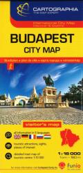 Budapest belváros térkép 1: 16 000 (ISBN: 9789633528020)