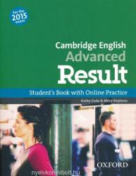 Cambridge English: Advanced Result Students Book Online Pract (ISBN: 9780194512497)