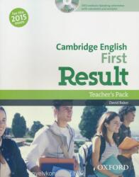 Cambridge English: First Result Teacher"S Pack * (ISBN: 9780194511872)