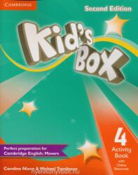 Kid's Box Level 4 Activity Book - Caroline Nixon, Michael Tomlinson (ISBN: 9781107661462)