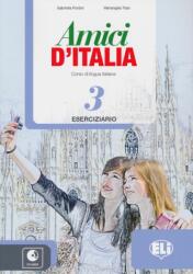 Amici D'Italia 3 Eserciziario + CD Audio (ISBN: 9788853615206)