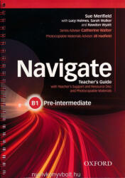 Navigate Pre-Intermediate B1 Teacher's Guide with Teacher's Support and Resource (ISBN: 9780194566544)