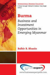 Business and Investment Opportunities in Emerging Myanmar - Bhasin (2014)