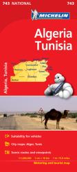 743. Algéria, Tunézia térkép Michelin 1: 1 000 000 (2012)