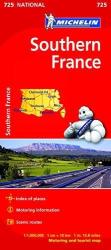 725. Dél-Franciaország térkép Michelin 1: 1 000 000 (2015)