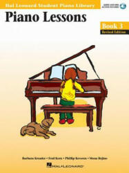 Piano Lessons Book 3 - Barbara Kreader, Fred Kern, Phillip Keveren (ISBN: 9780634031205)