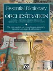 Essential Dictionary Of Orchestra - Dave Black (ISBN: 9780739000212)